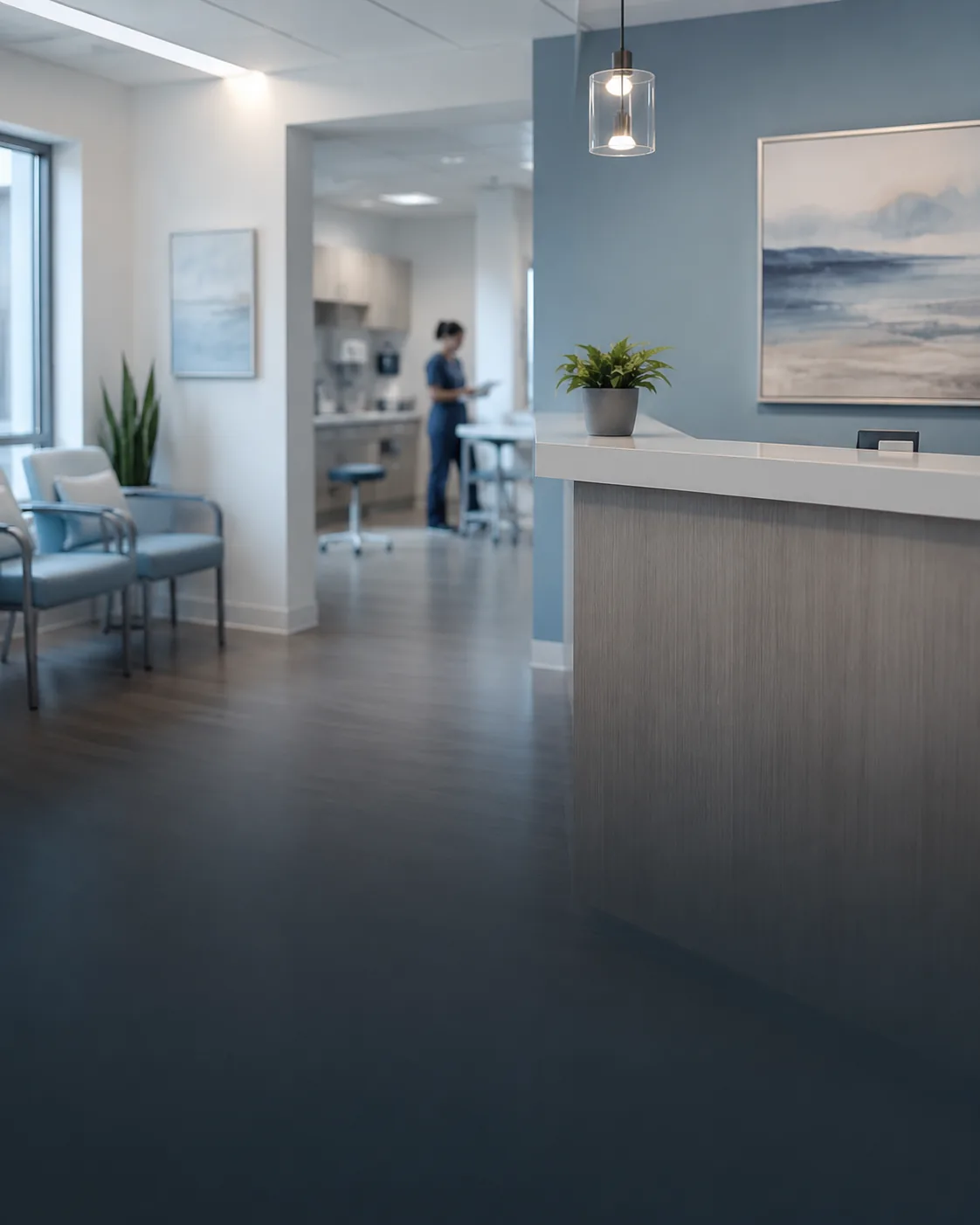 Outpatient clinic interior