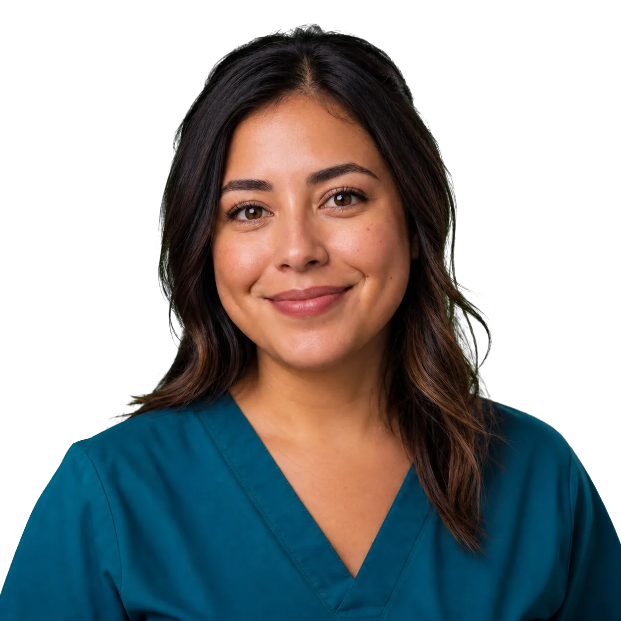 Portrait of Sofia Alvarez, travel nurse